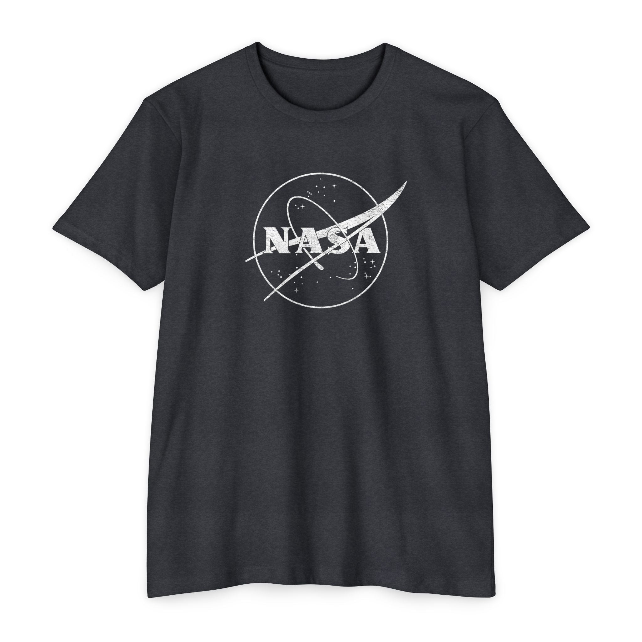 NASA Meatball Whitewash Logo T-Shirt