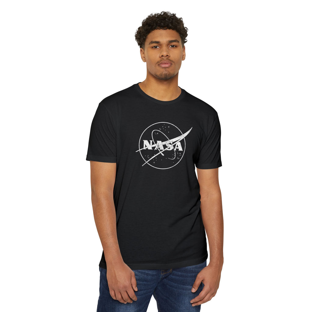 NASA Meatball Whitewash Logo T-Shirt