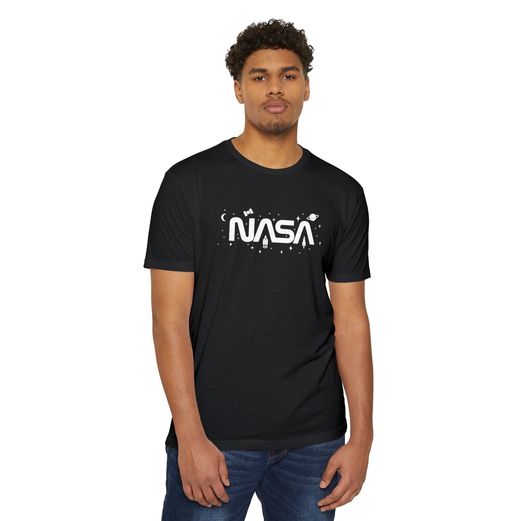 NASA In Outer Space Logo T-Shirt