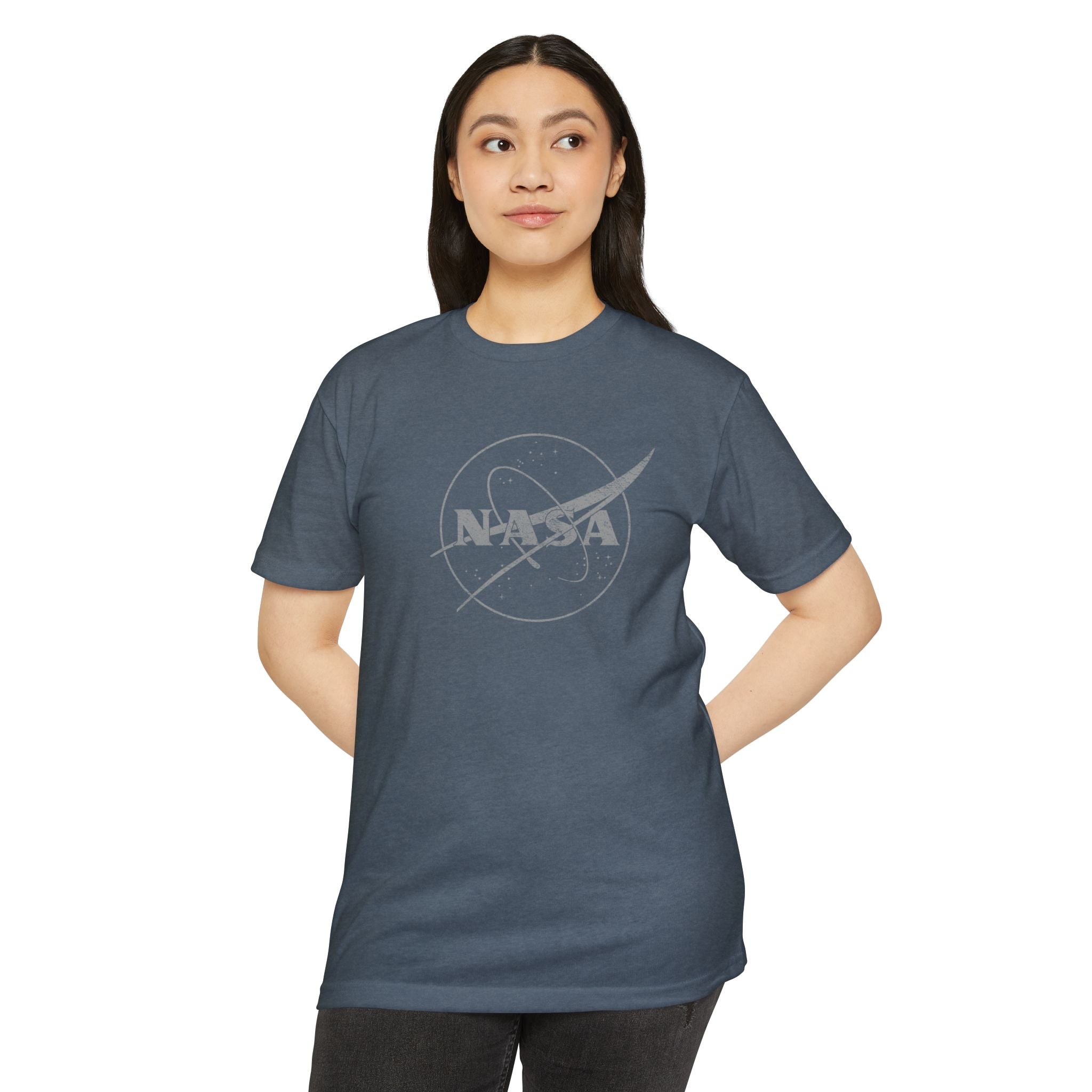 NASA Meets Dark Matter Logo T-Shirt