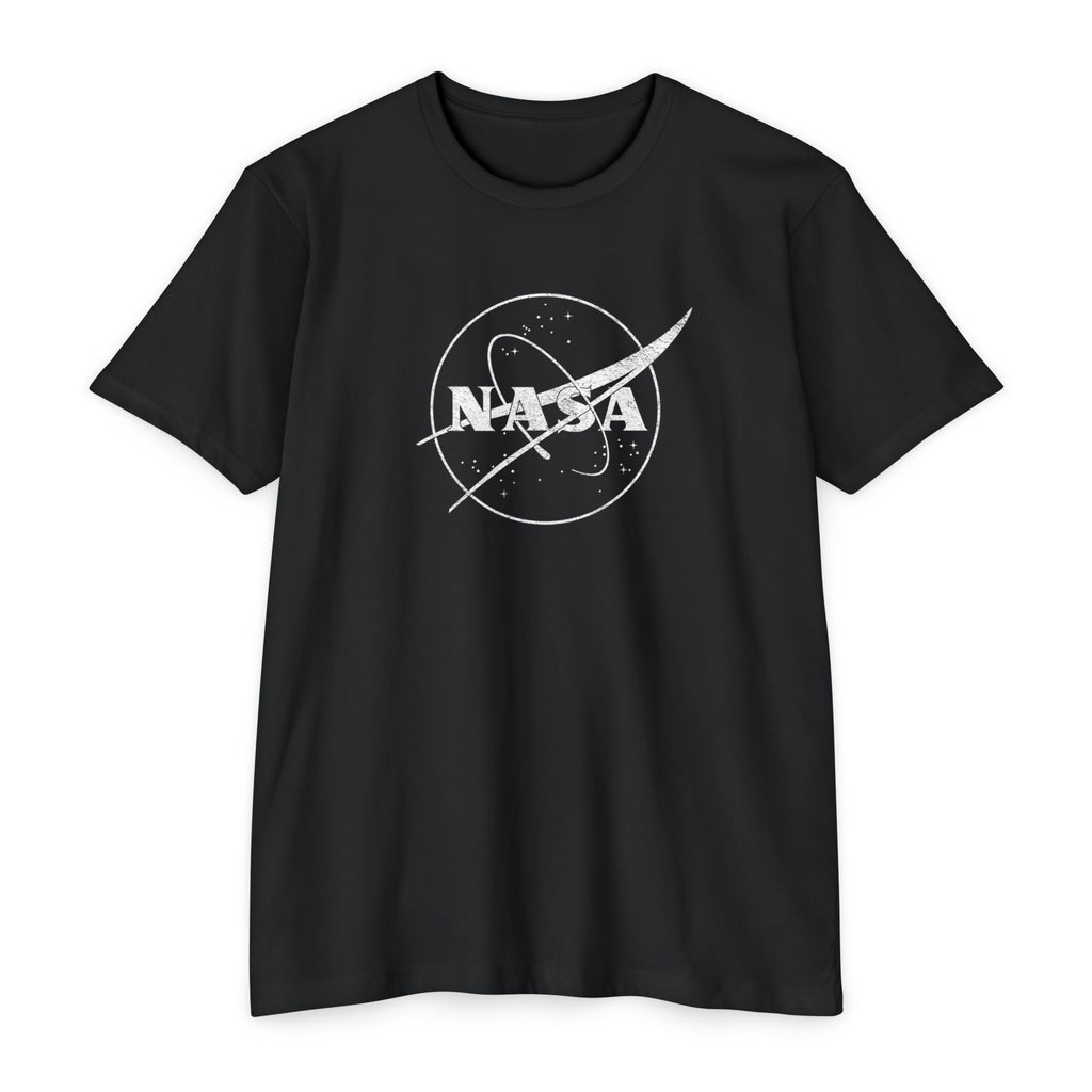 NASA Meatball Whitewash Logo T-Shirt