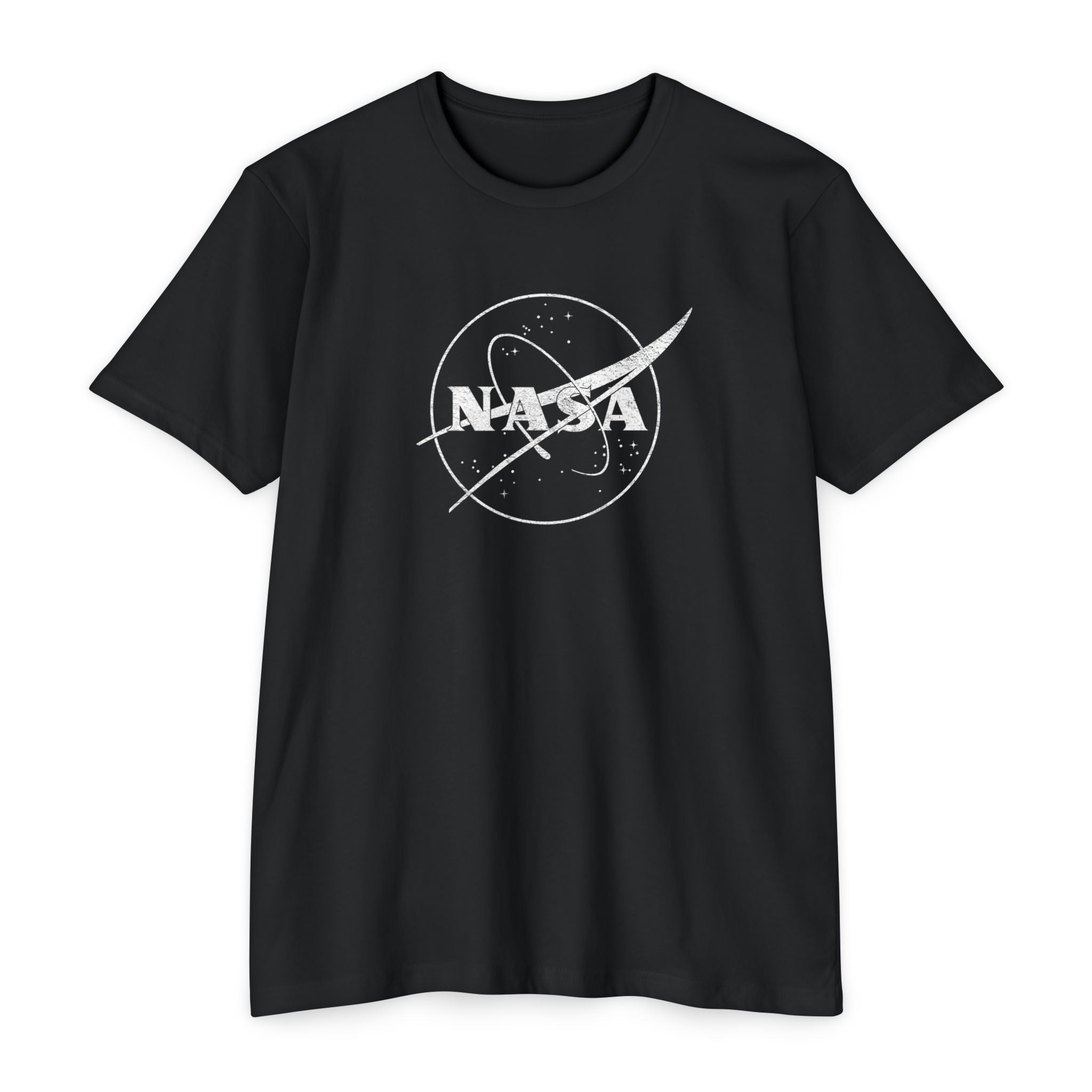 NASA Meatball Whitewash Logo T-Shirt