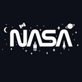 NASA In Outer Space Logo T-Shirt