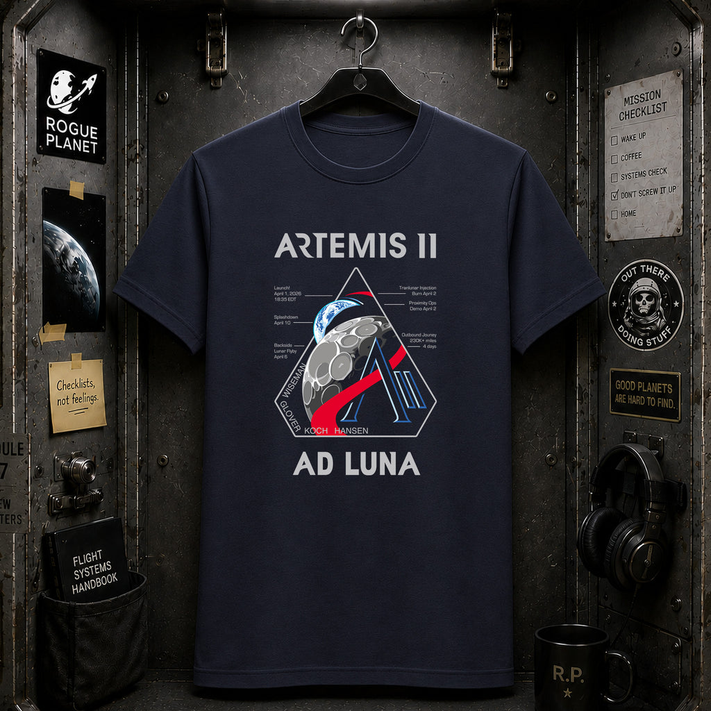 Artemis 2 Mission Logo T-Shirt