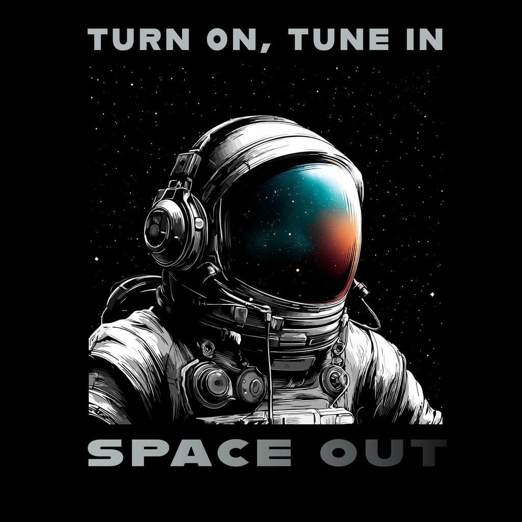 Turn On, Tune In, Space Out T-Shirt