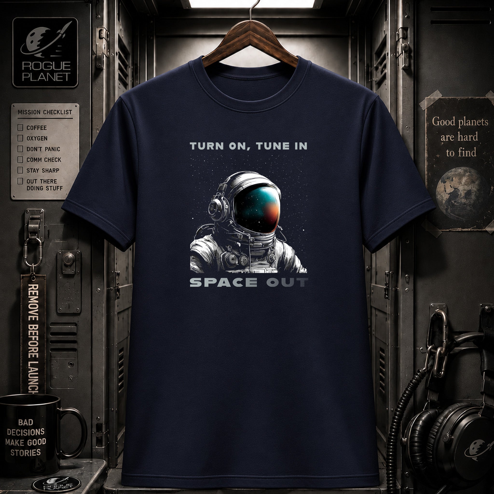 Turn On, Tune In, Space Out T-Shirt