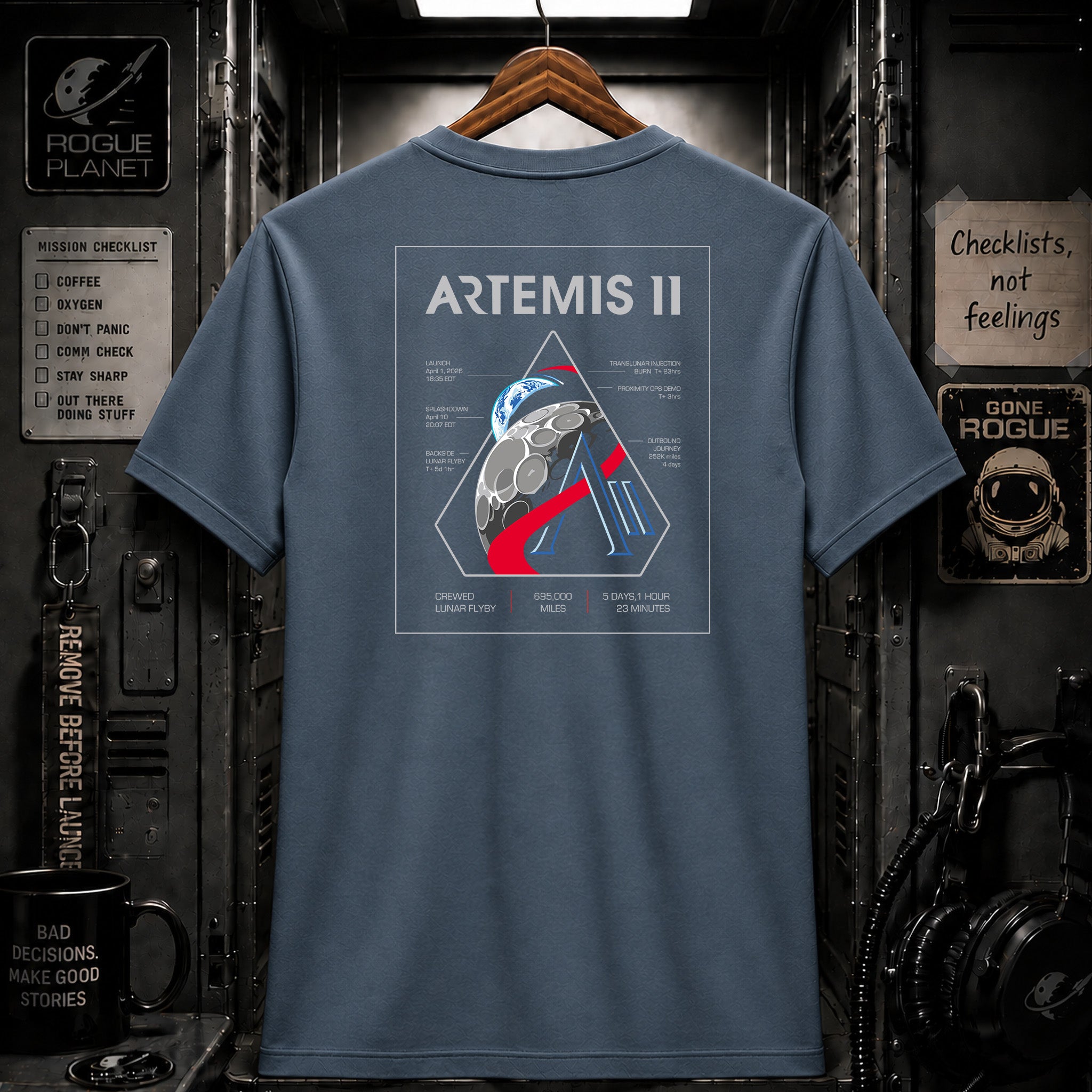 Artemis II Mission T-Shirt