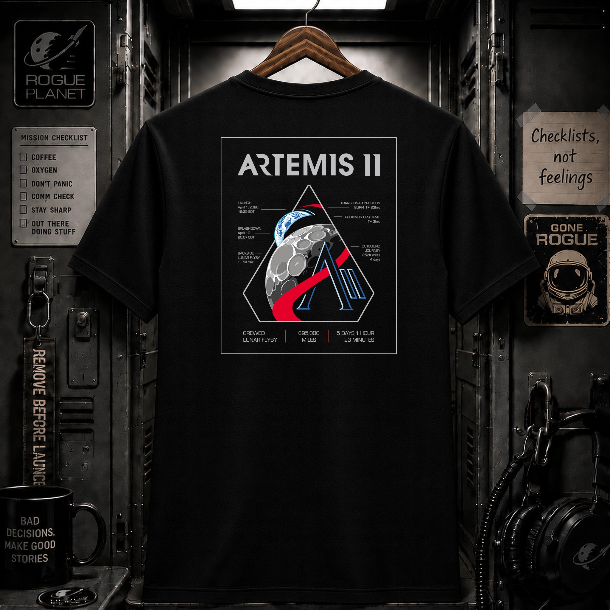 Artemis II Mission T-Shirt
