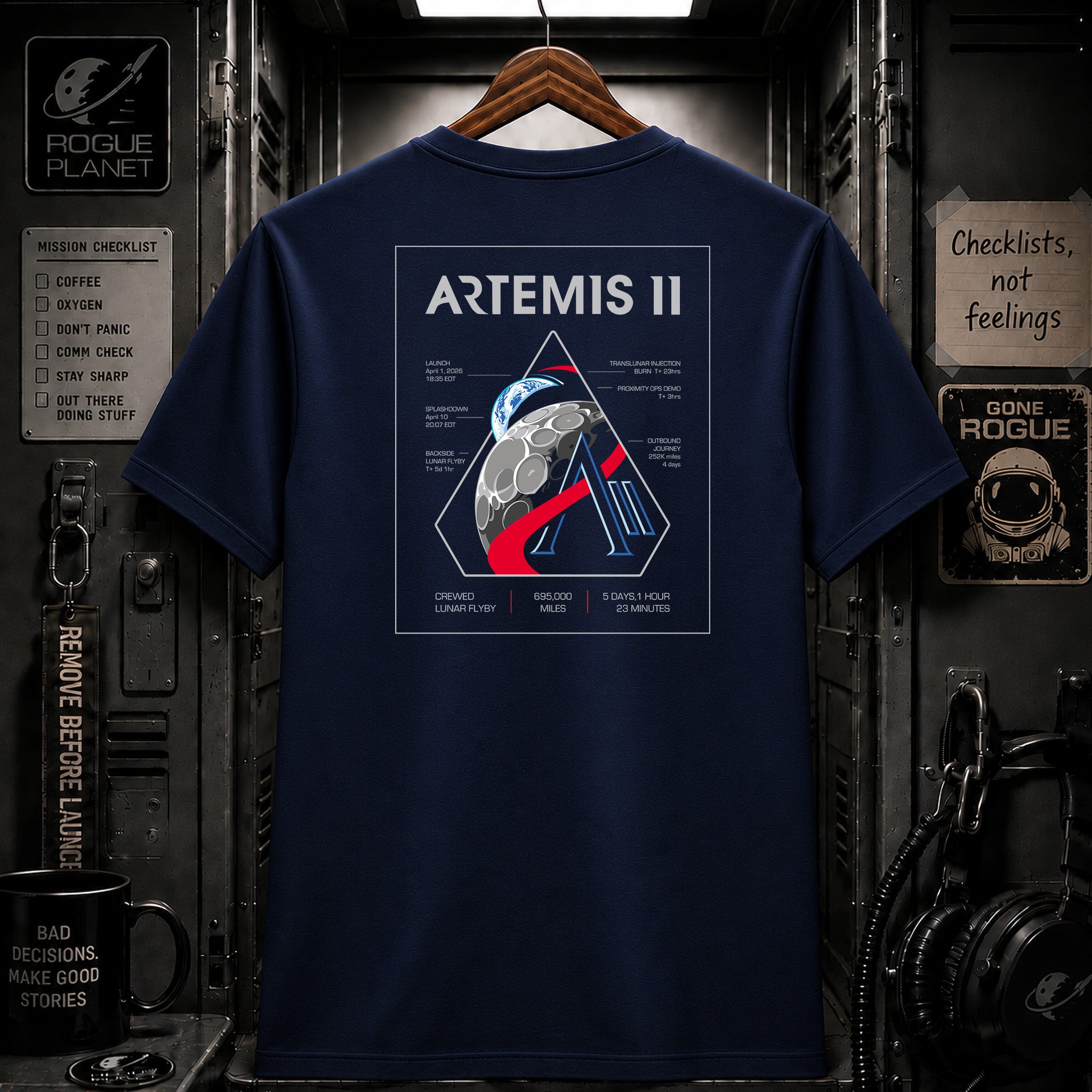 Artemis II Mission T-Shirt