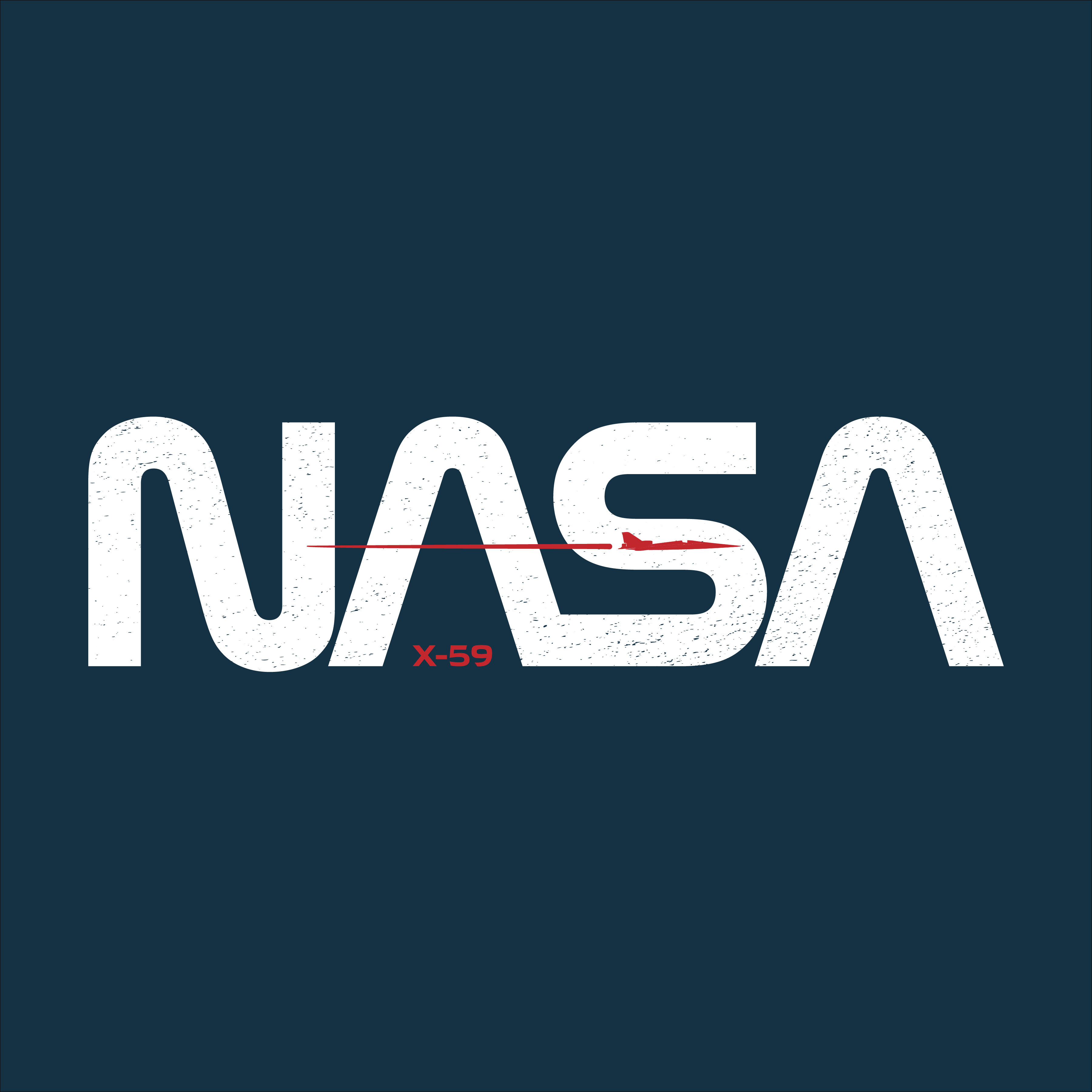 NASA X-59 Worm Logo