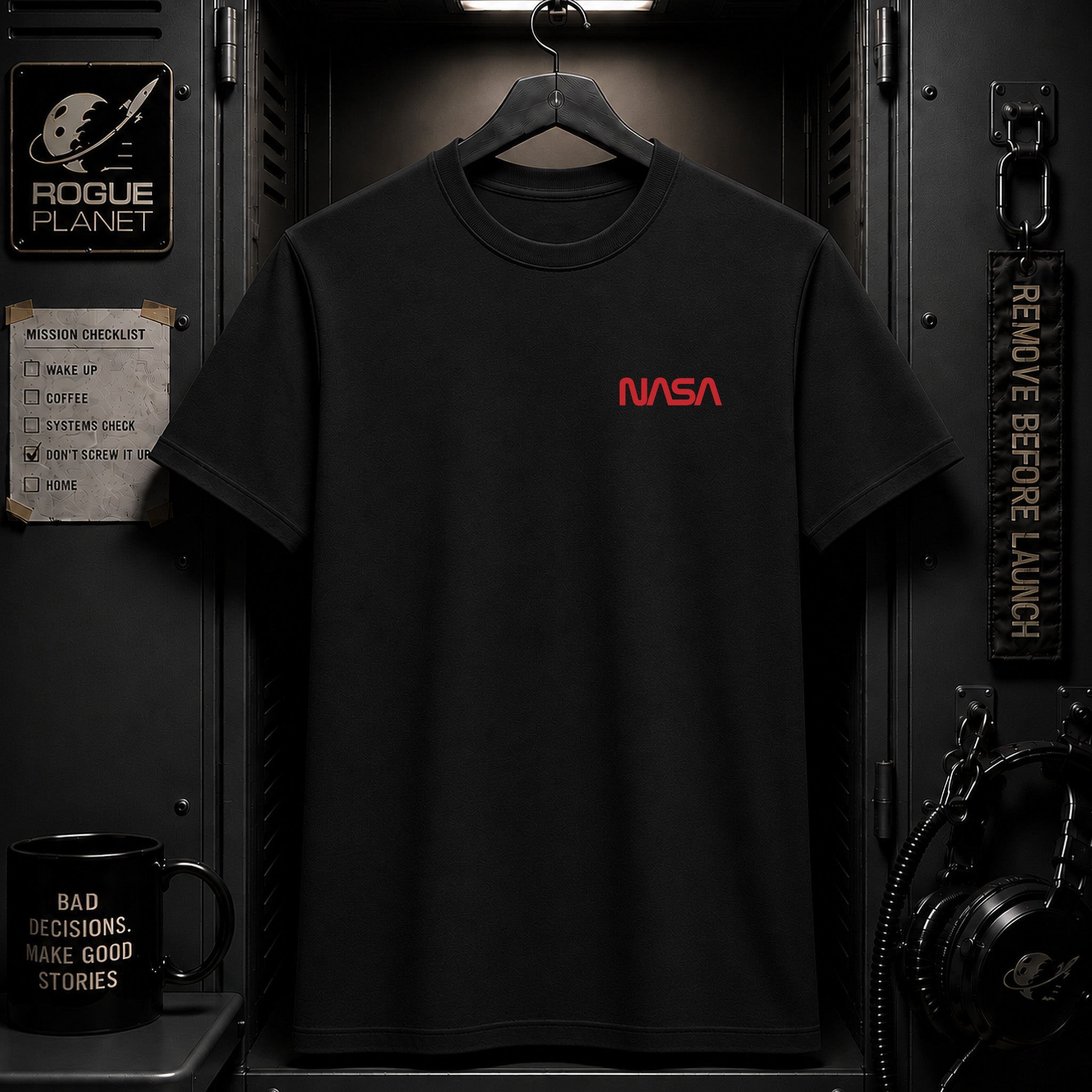 Voyager 1 Graphic Tee – NASA Infographic T-Shirt