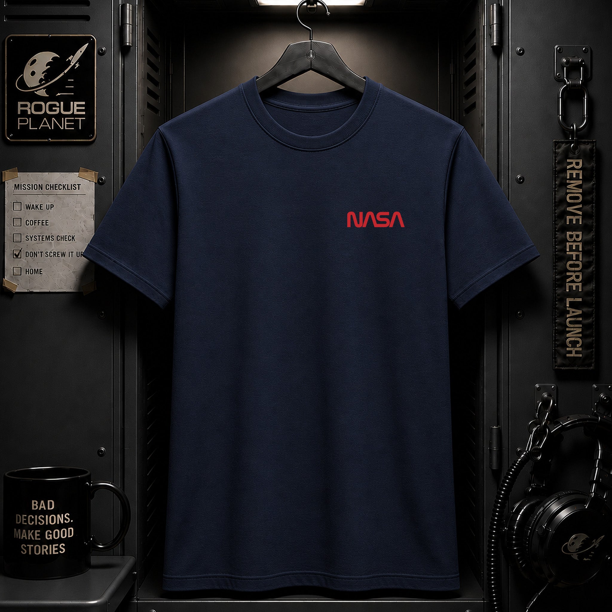 Voyager 1 Graphic Tee – NASA Infographic T-Shirt
