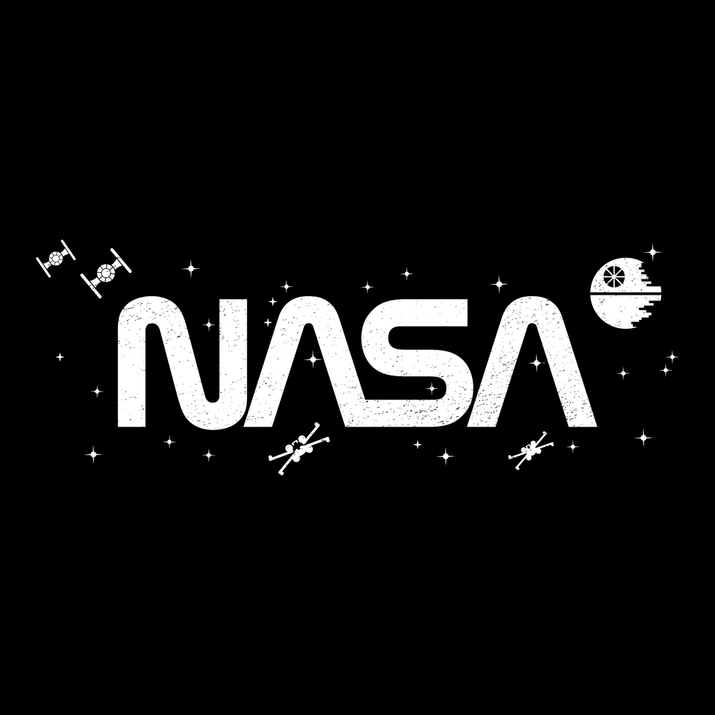 NASA in a Galaxy Far Away Logo Tee