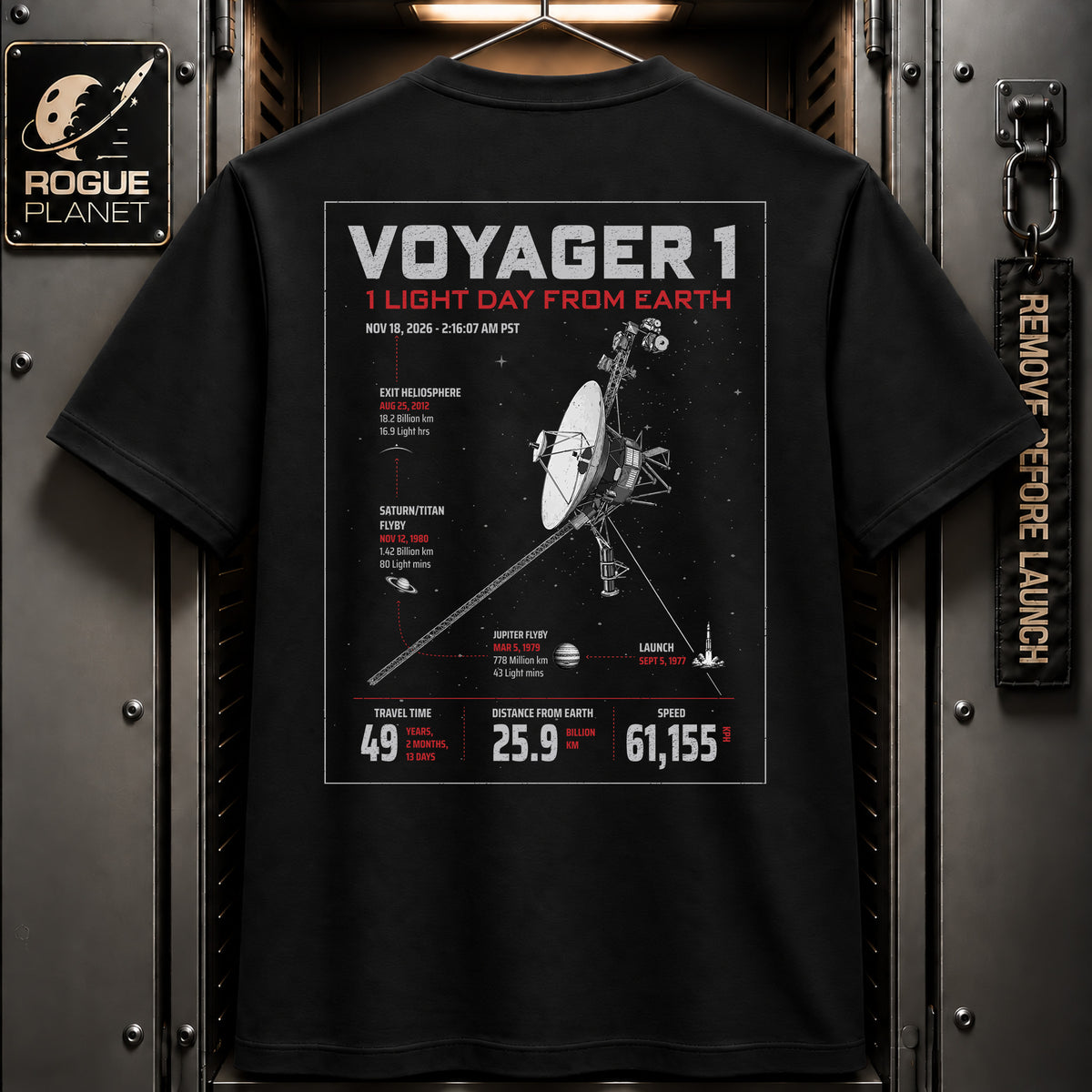 Voyager 1 NASA T-Shirt
