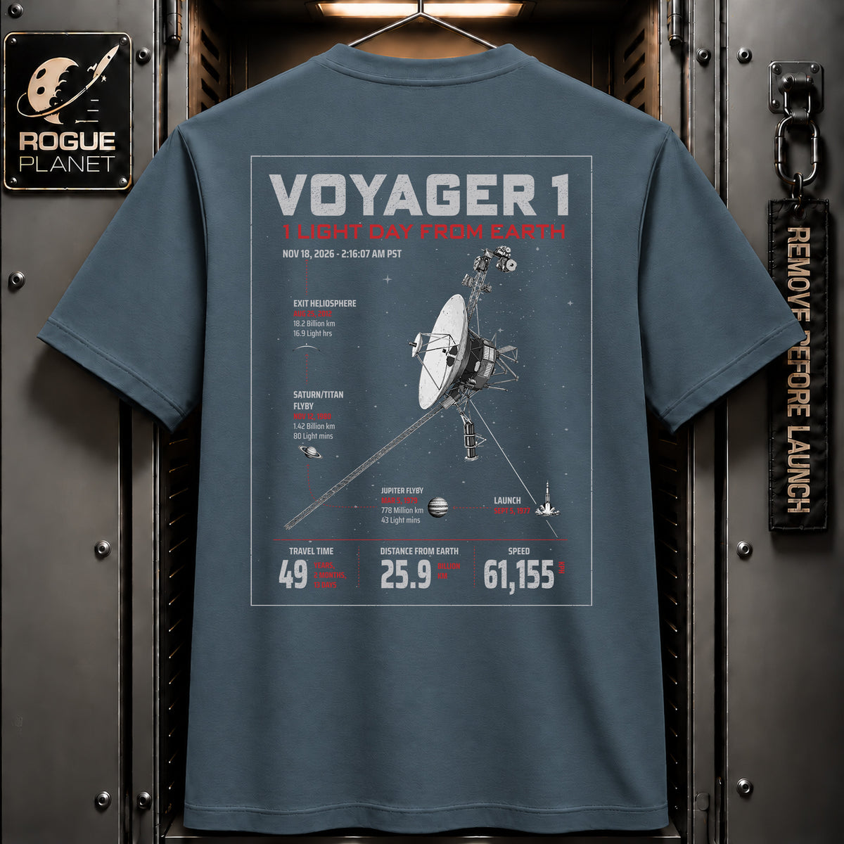 Voyager 1 NASA T-Shirt