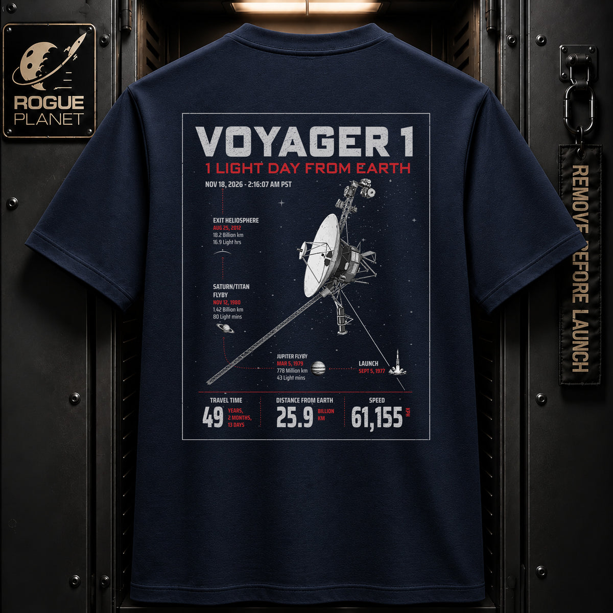 Voyager 1 NASA T-Shirt