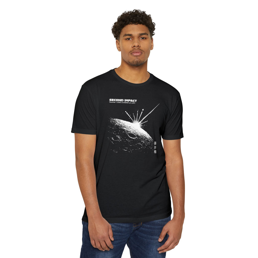 Asteroid Impacts the Moon T-Shirt