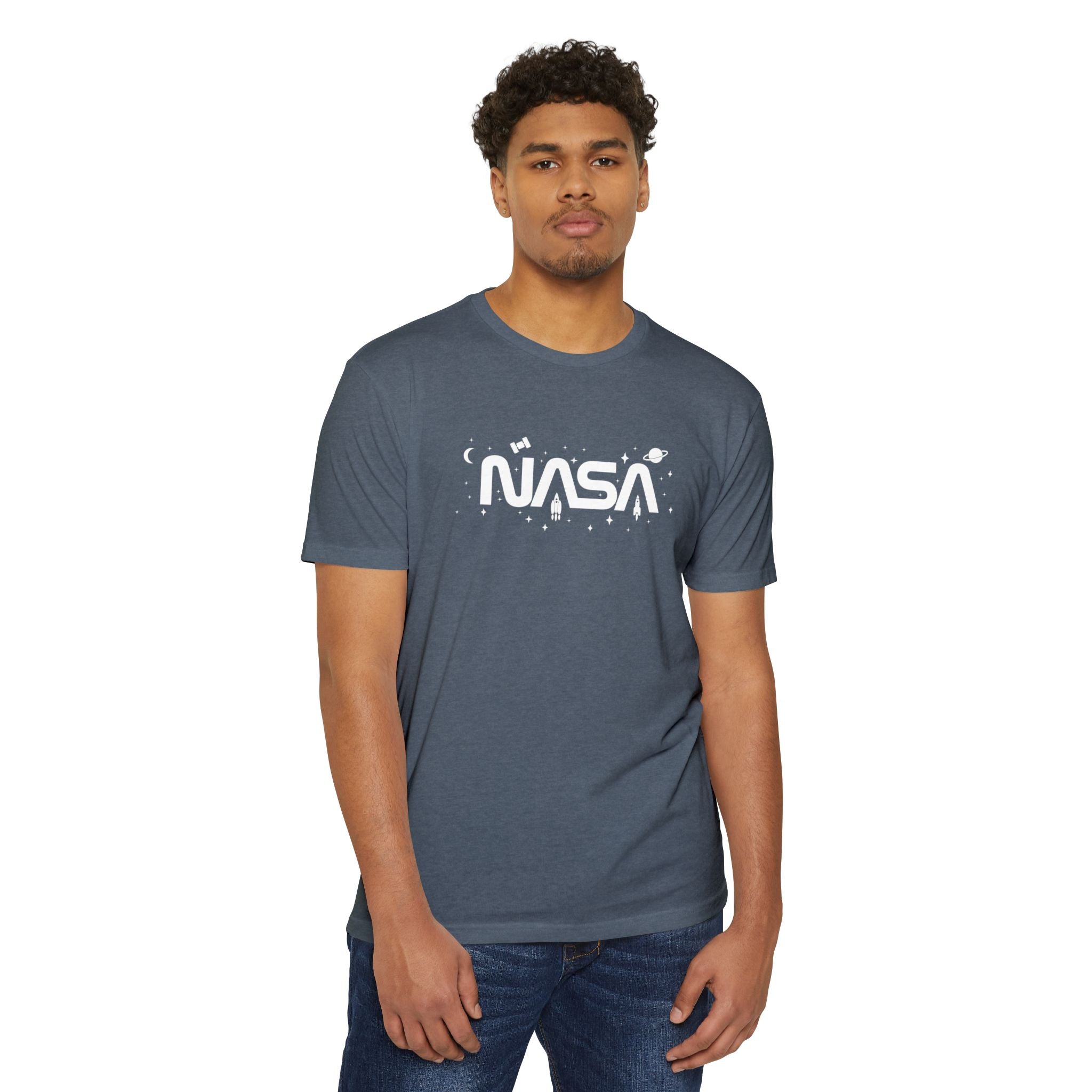 NASA In Outer Space Logo T-Shirt