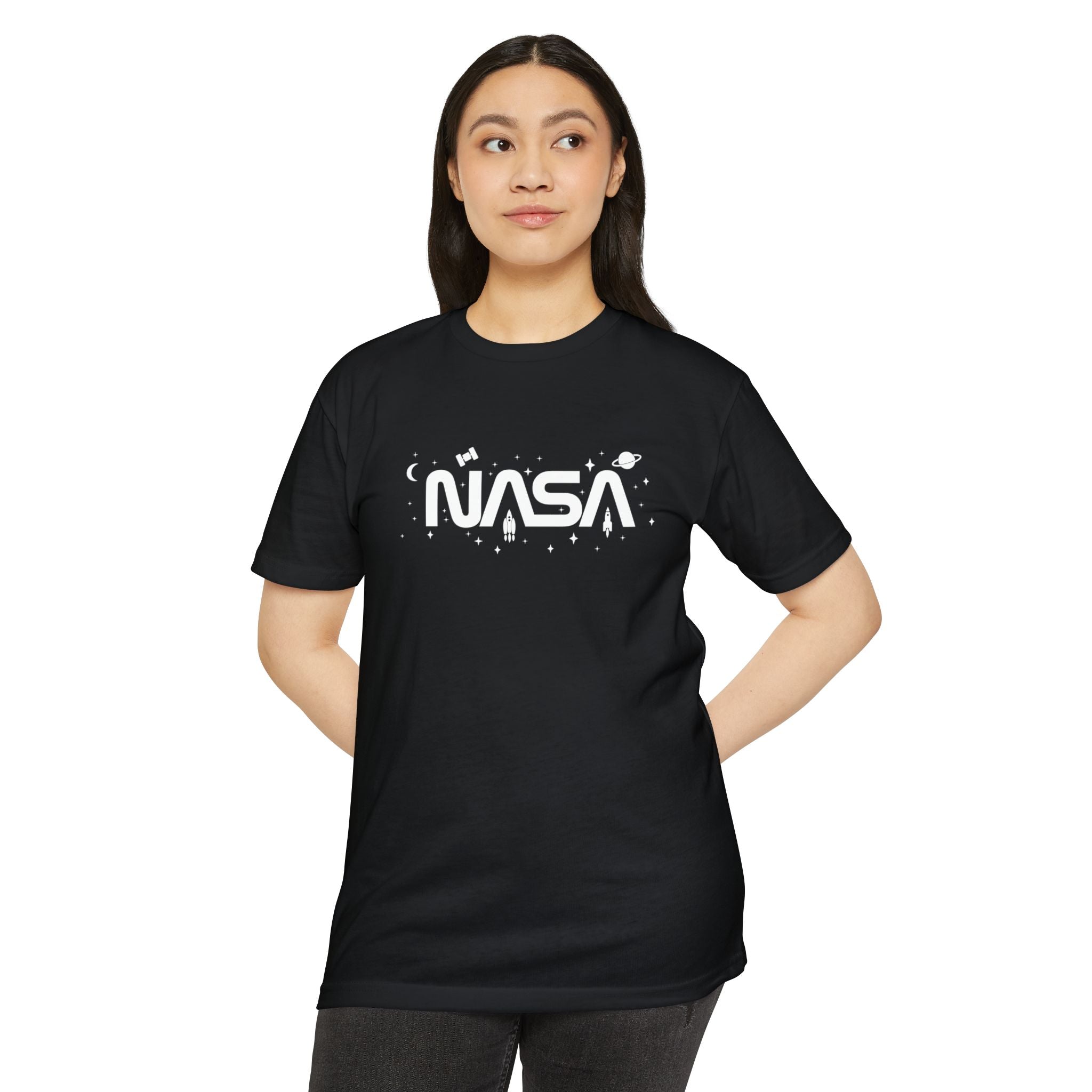 NASA In Outer Space Logo T-Shirt