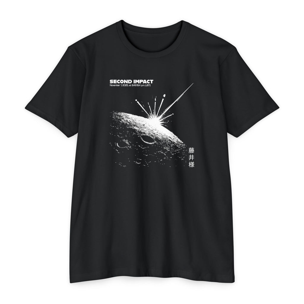 Asteroid Impacts the Moon T-Shirt